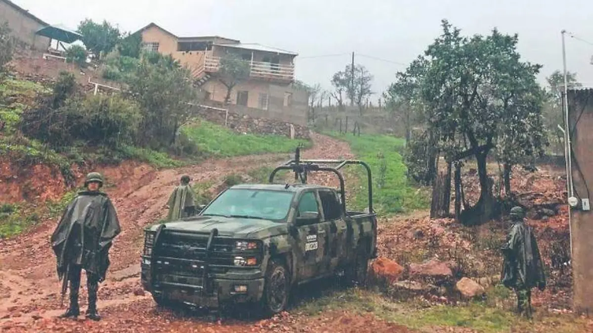 ejercito en busqueda del chueco